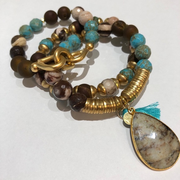 Catherine Page Evra Bracelet with Inline Bead main image 1
